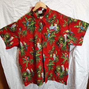 Vintage Hawaiian Punch Floral Summer T-shirt by Patio Wear Men's 3XL